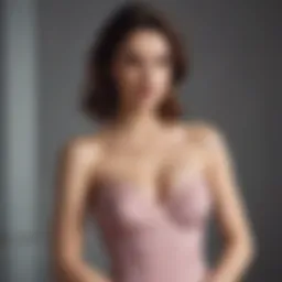 Elegant strapless shapewear top styled with a chic outfit