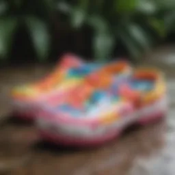 Amoji Crocs showcasing vibrant designs and patterns